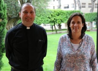 Pe. Cleomar e Elena participam de reuniões e capacitações para diretores territoriais em Roma