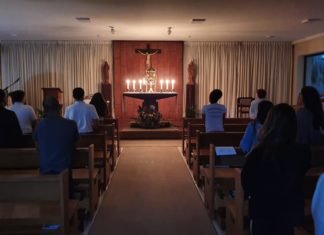 Jovens do Regnum Christi fazem retiro em silêncio durante o Carnaval em Arujá, Brasília e Curitiba