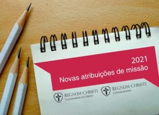 Mudanças de Consagradas e Legionários de Cristo no território brasileiro – 2021