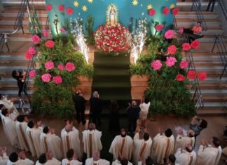 No primeiro dia do EJF, o Regnum Christi Brasil é consagrado a Nossa Senhora de Guadalupe