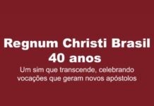 Carta do Colégio Diretivo Territorial celebra os 40 anos do Regnum Christi no Brasil com mensagem aos membros